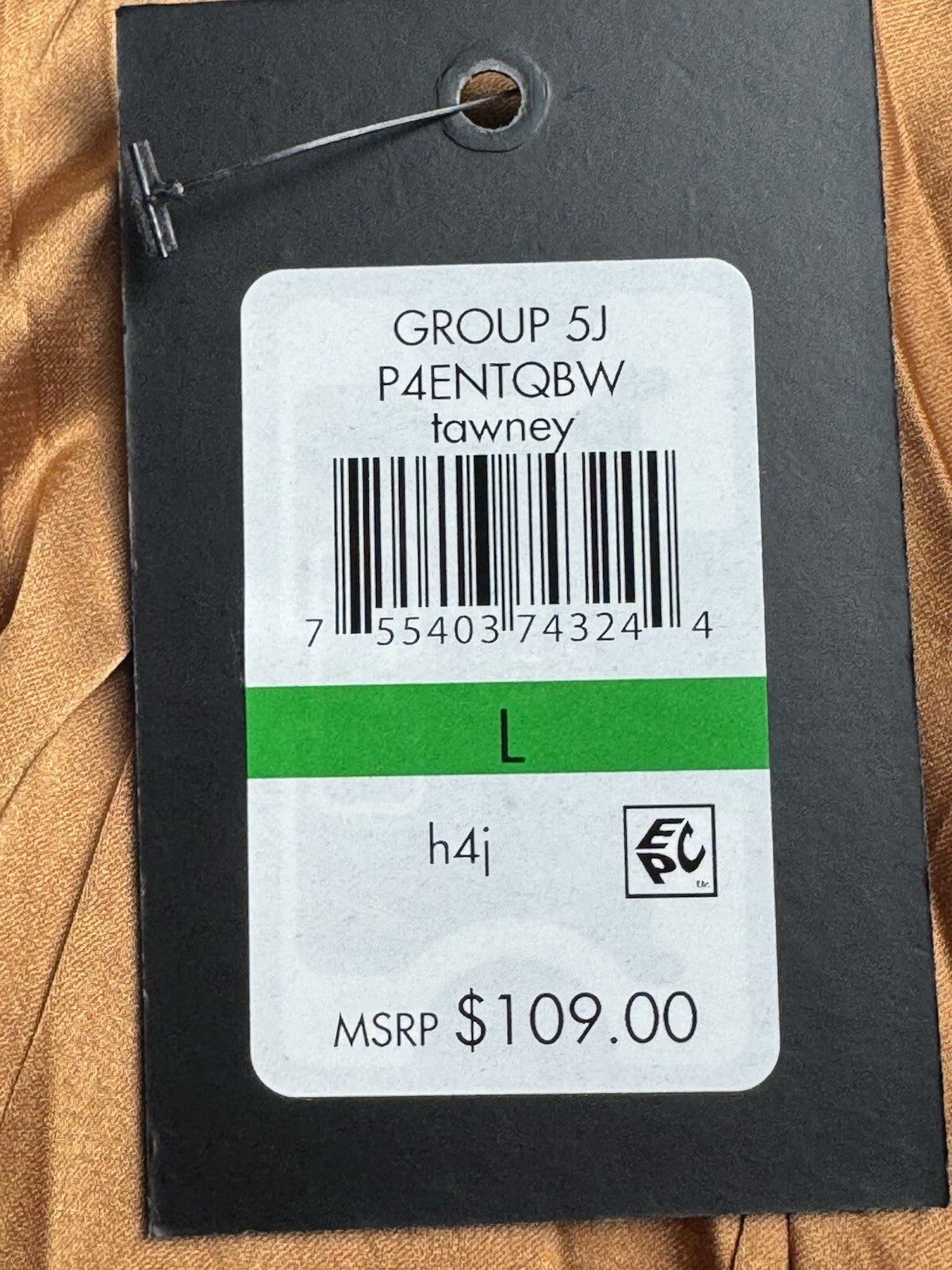 $109 DKNY Women's Pleaded Skirt Sz L.  (B.139)