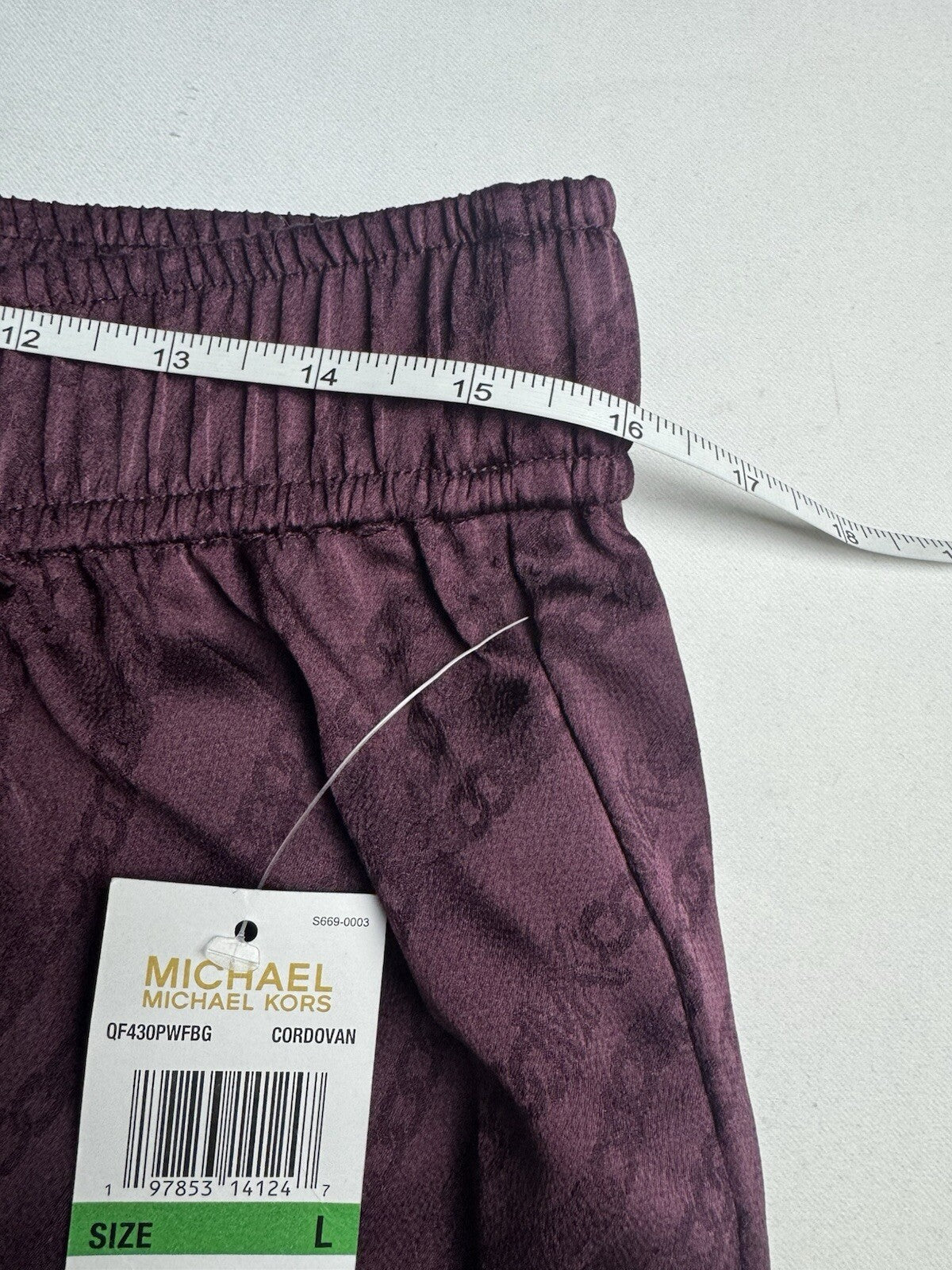 $125 Michael Kors Women’s trousers Pants Sz L  (B.139)