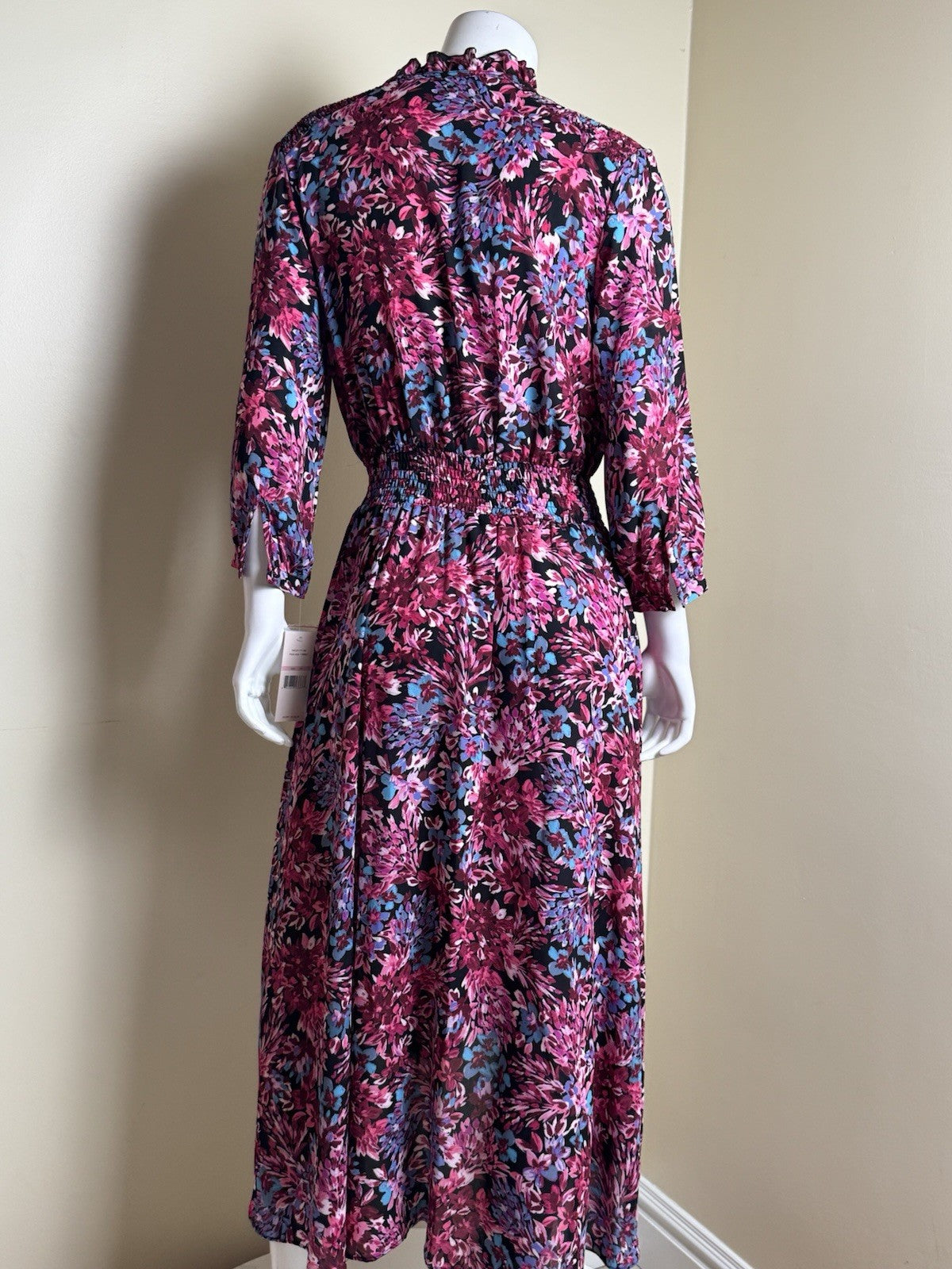 $138 NANETTE LEPORE Floral Maxi Long Dress Sz 10       (B.173)