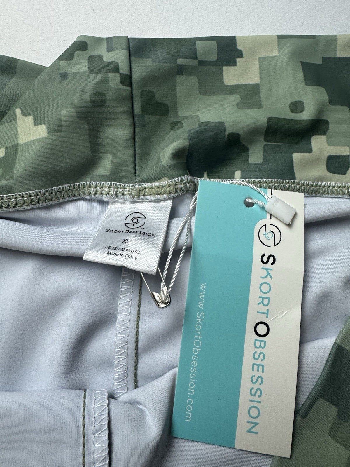 Skort Obsession Women's Golf Skort Skirt Sz XL     (B.154)