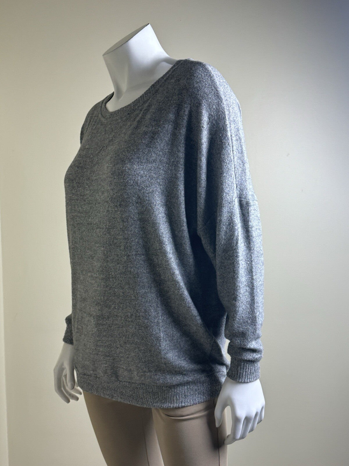 $128 Joie Sweater Pullover Women’s Heather Gray Jenina Sz S (B.116)