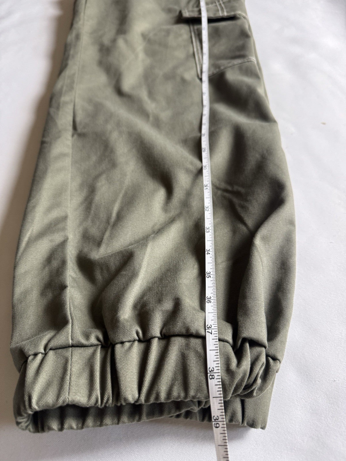 $199 True Religion Women’s Bobbi Baggy Cargo Jeans Jogger Sz 29       (B.156)