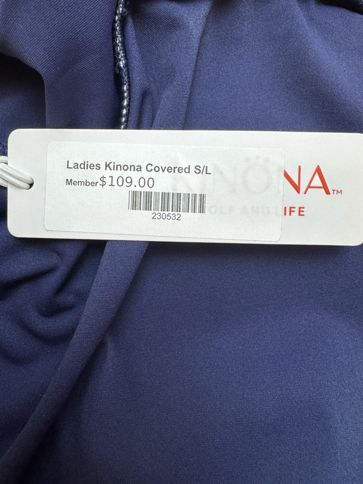 KINONA Women’s Sleeveless Golf Shirt Sz M. (B.165)