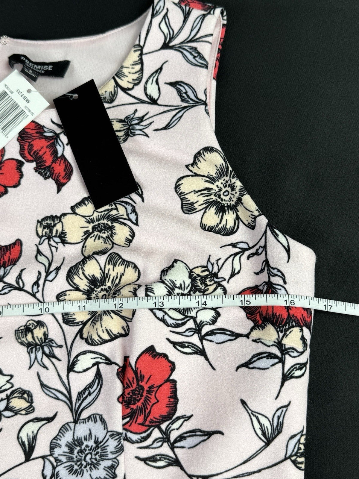 $88 Premise Dresses Women’s Pink Floral Dress Sz S.    (B.176)