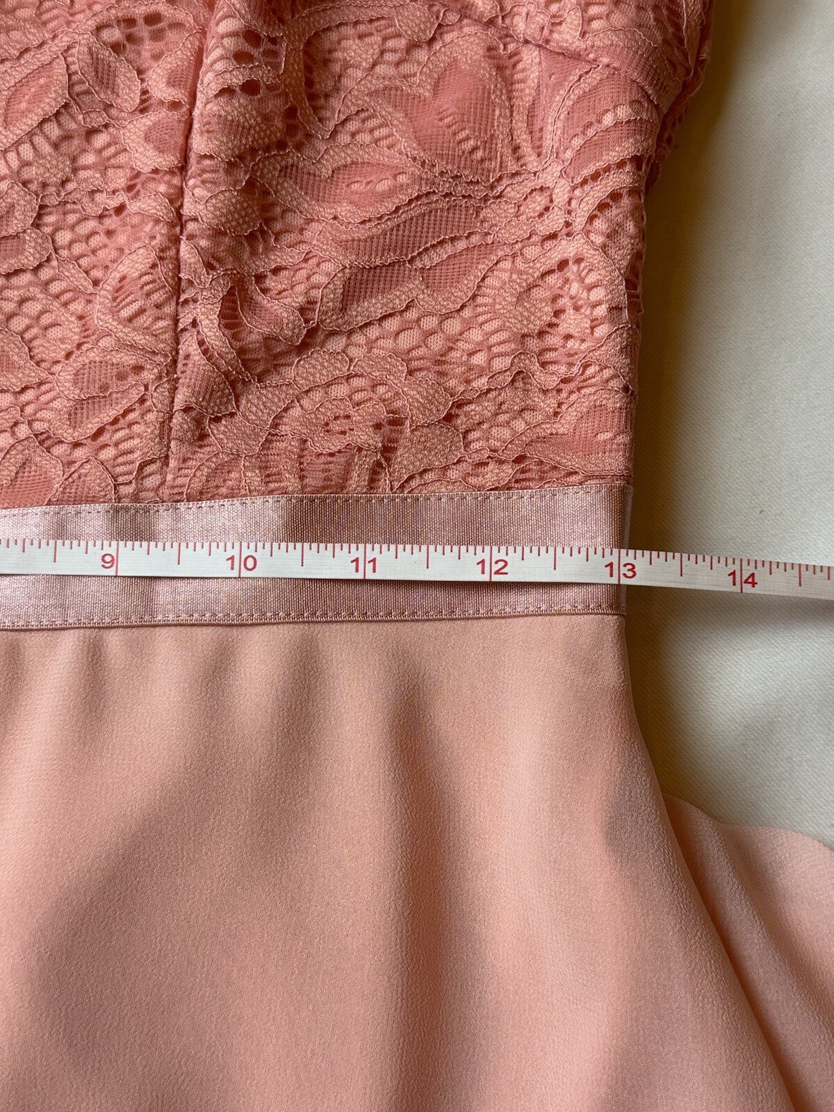 DRESSTELLS Women’s Size S Maxi Long Dress Pink Peach (77)