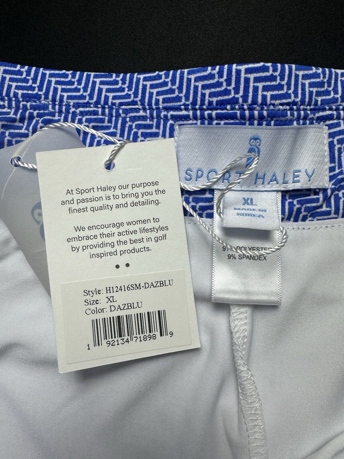 Sport Haley Women’s Golf Skirt Skort Sz XL  (B.83)