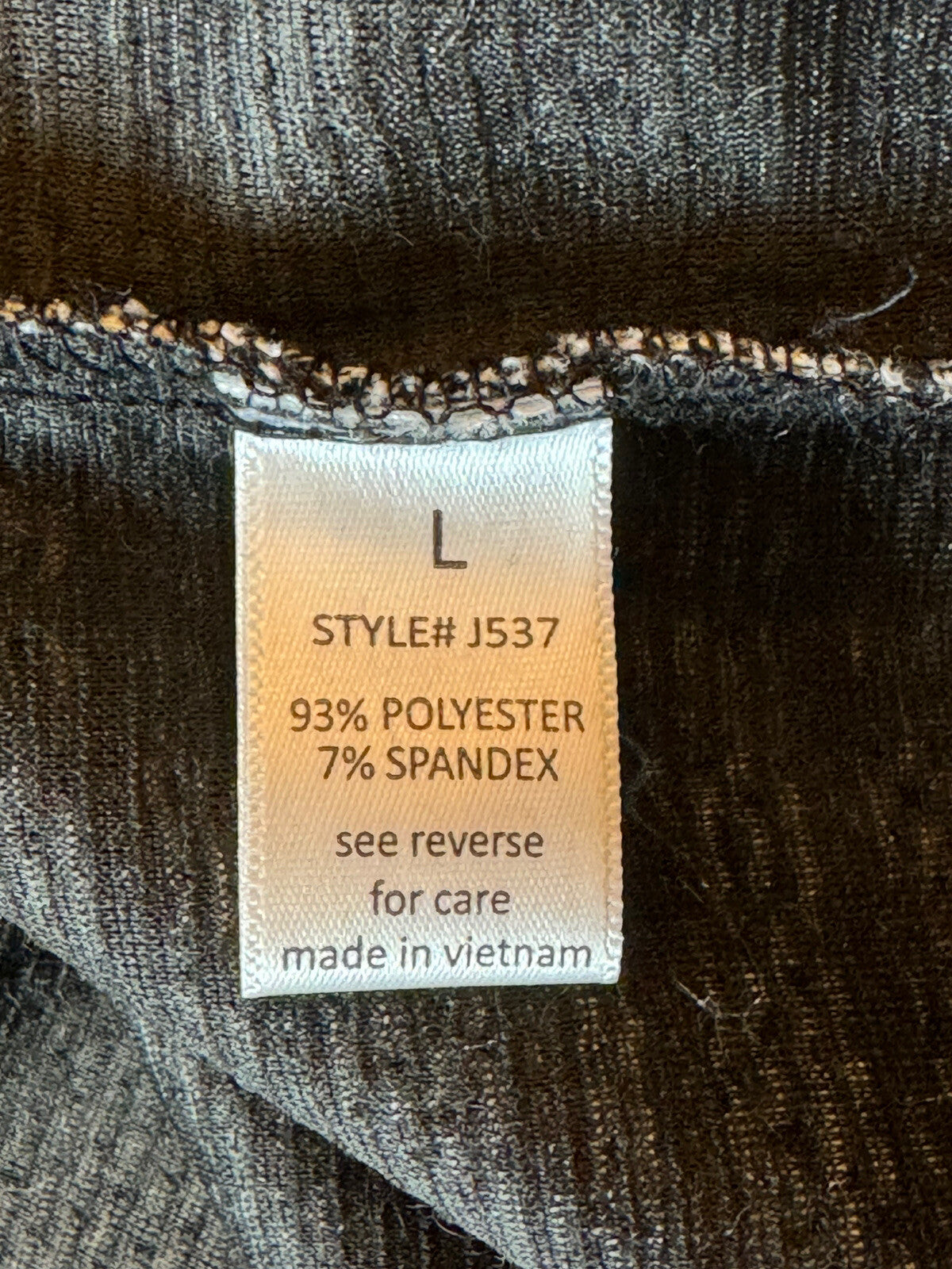 Sugar Rain Black White Plaid Button Down Long Sleeves Shirt Sz L. (B.55)