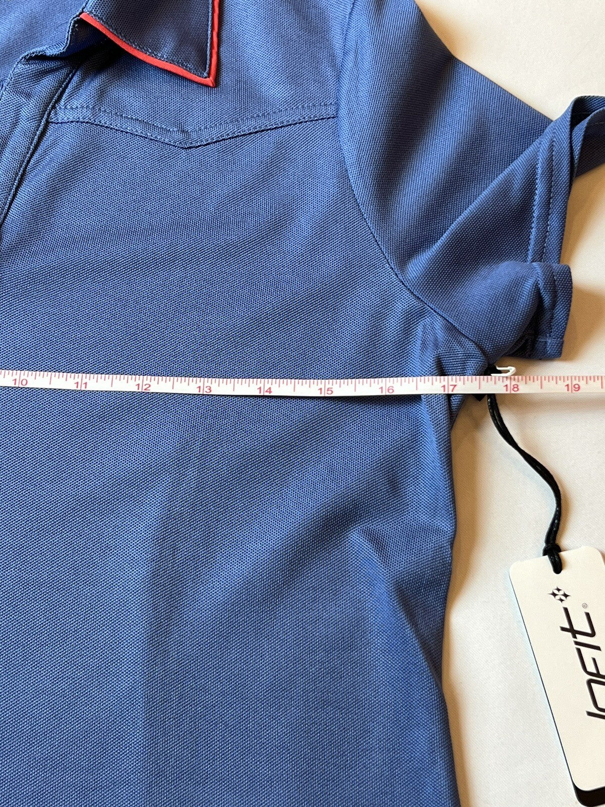 Jofit Women’s Top Size S Short Sleeves Golf Shirt Blue      (48)