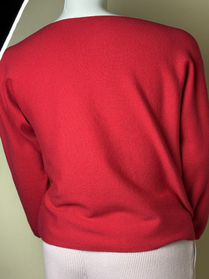 $88 NANETTE LEPORE Women’s Rhinestone Sweater Sz XL    (B.127)