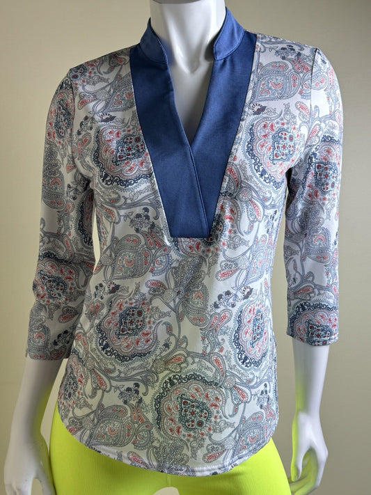 Jofit Women’s Top Size S Raglan Sleeves Golf Shirt Multicolor.       (B.103/1)