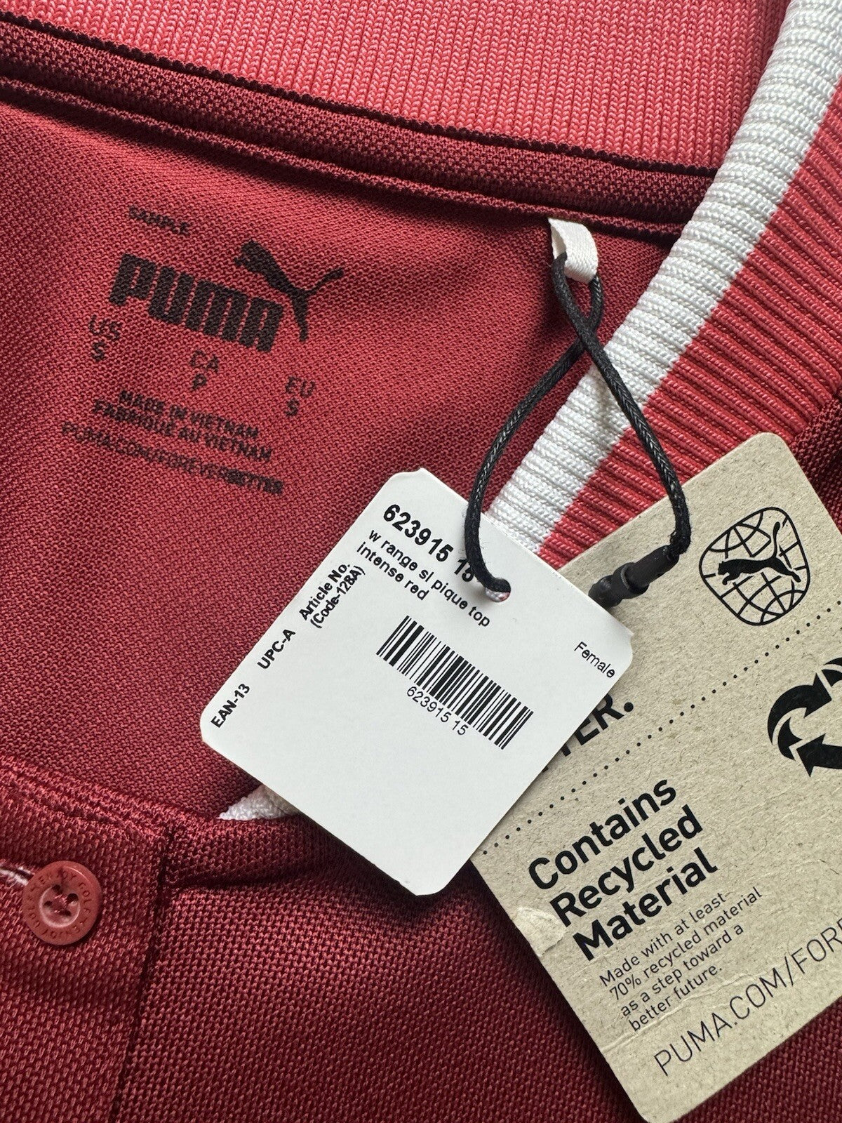 Puma Women’s Golf Shirt Sleeveless Sz S (B.193/7)