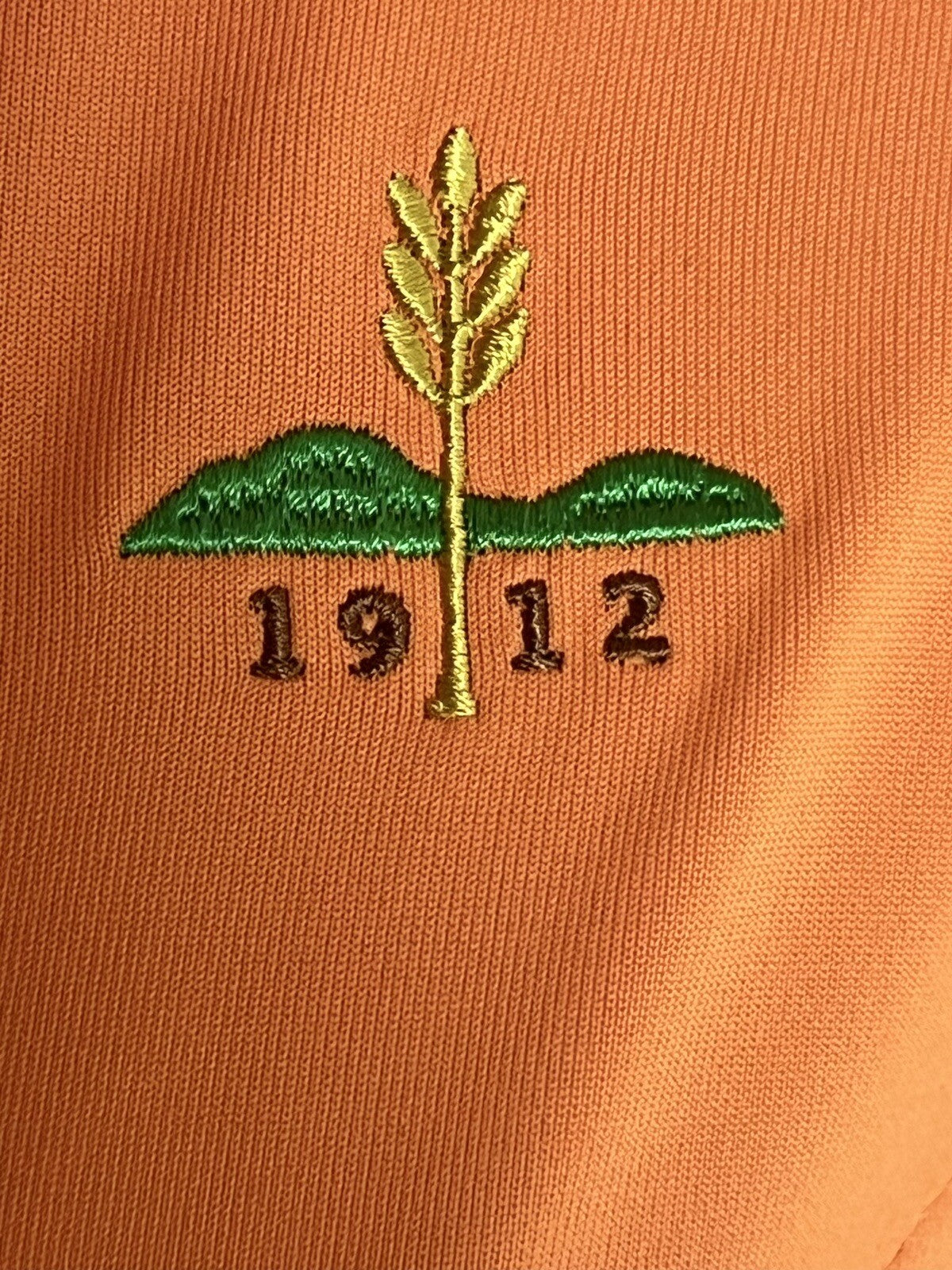 ADIDAS Women's Top Golf Polo Shirt Orange Sz XS (B.49)