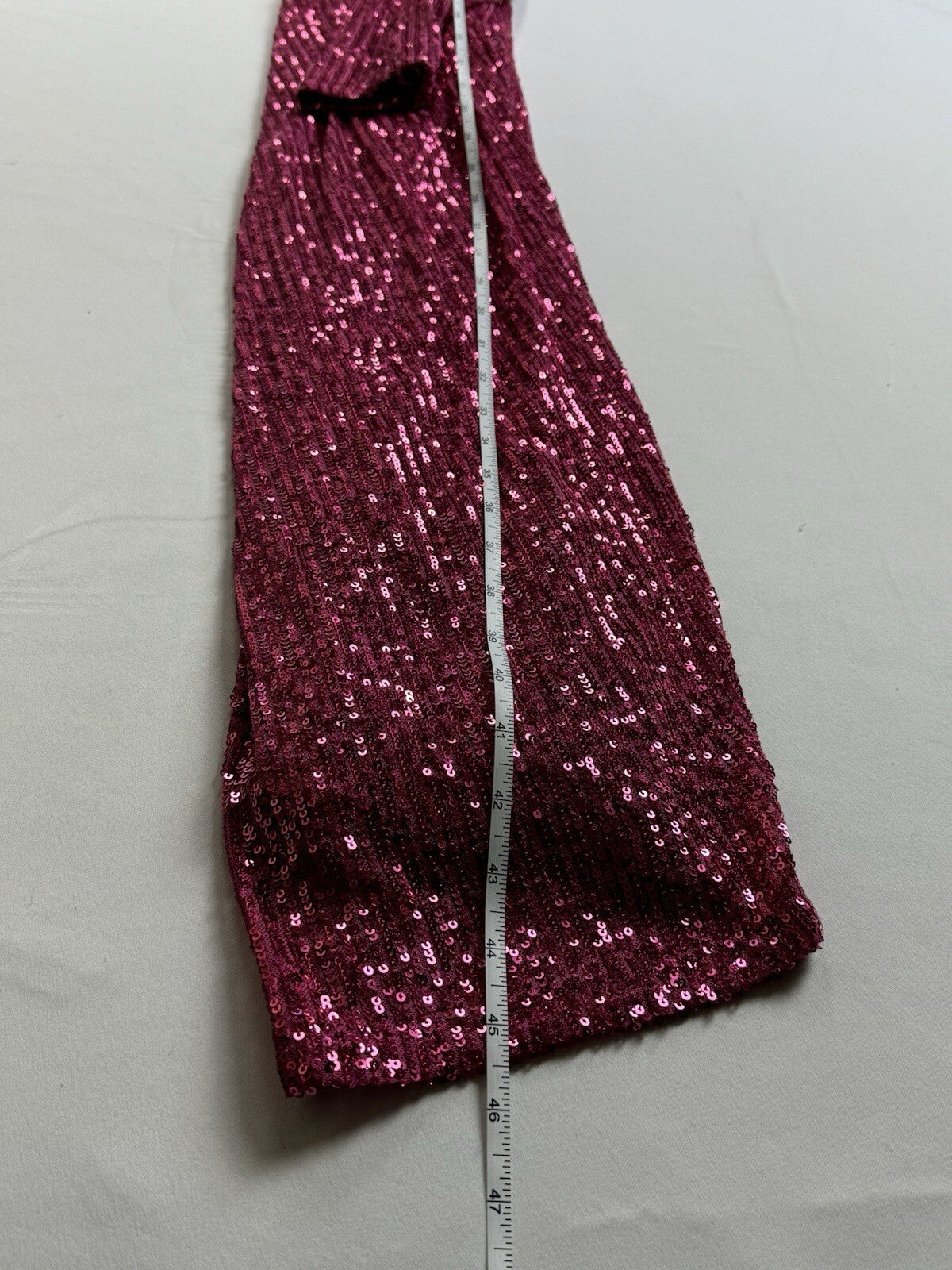 $188 Nanette Lepore Pink Sequined Long Sleeve Dress Sz 4. (B.93)