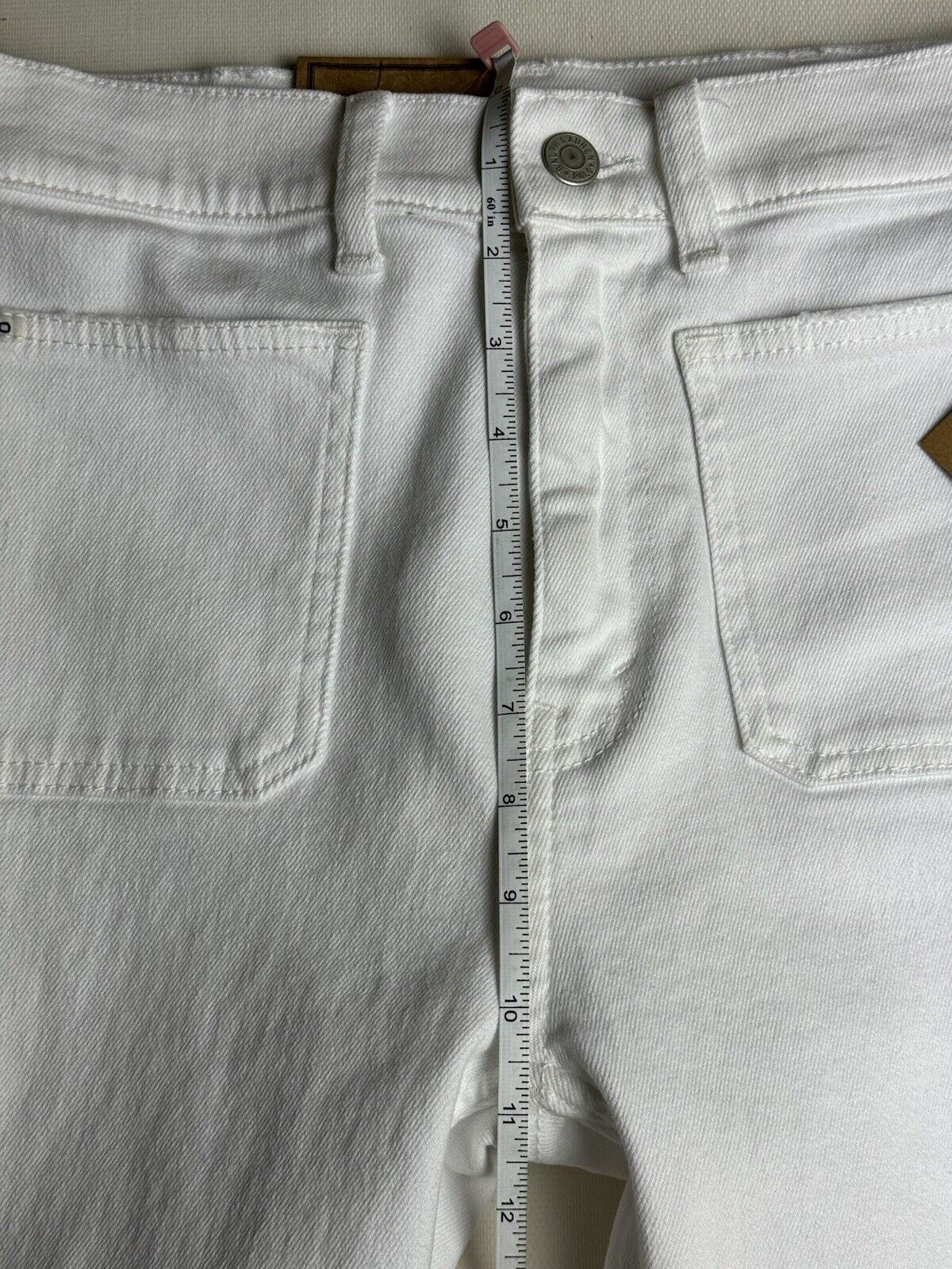 $248 Polo Ralph Lauren Women's White Stretch Jeans Sz 27.   (50)