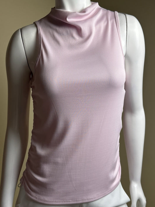 Lucky In Love Tech Performance Women’s Sleeveless Golf Shirt Sz S    (B.170)
