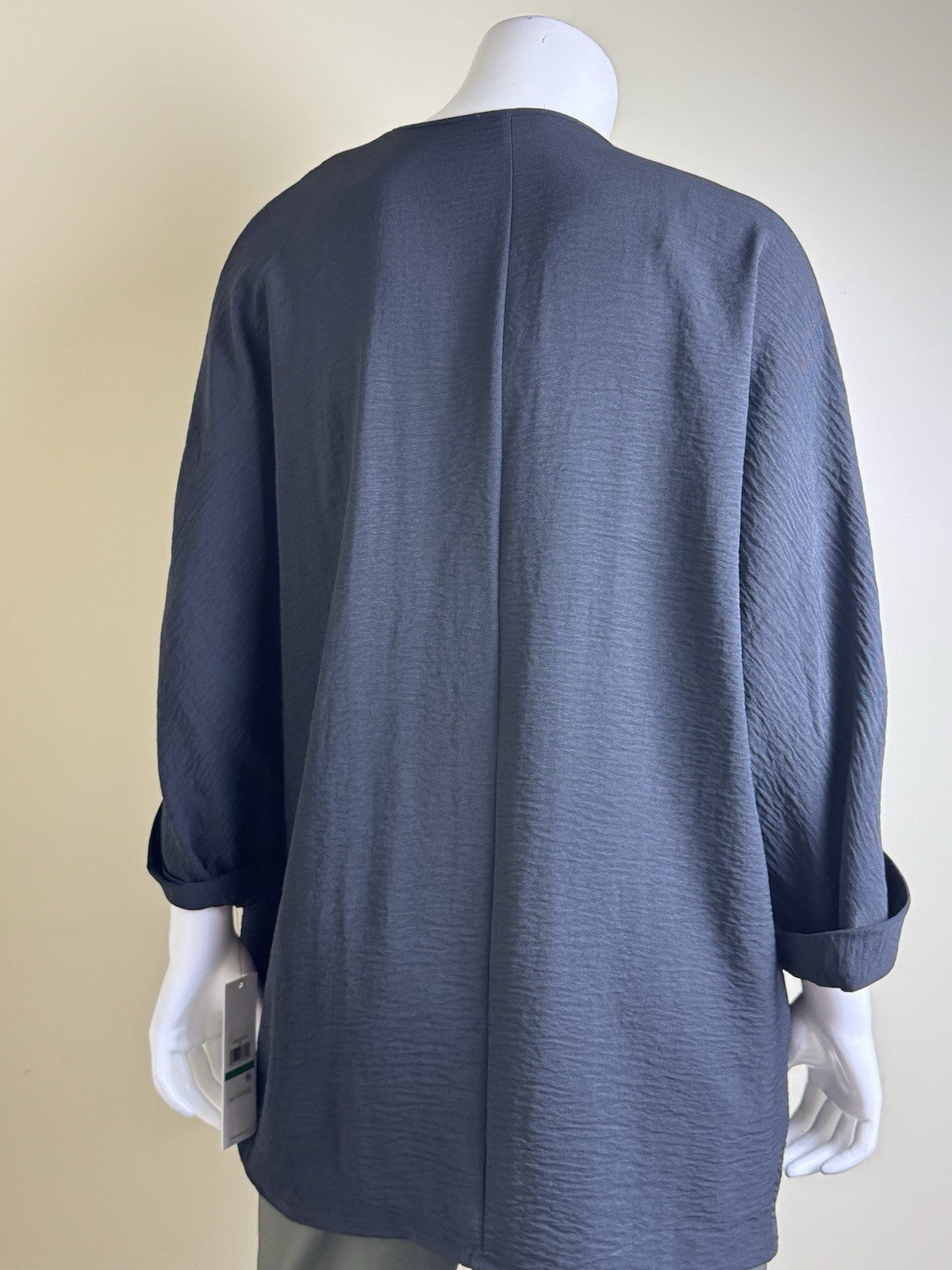 $109 Calvin Klein Women’s Black Cardigan Sz L.     (B.153)