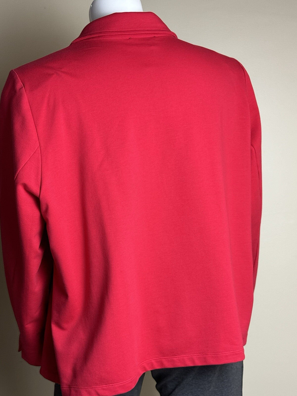 $119 Nautica Jeans Women’s Blazer Red Jacket Size 3XL (B.100)