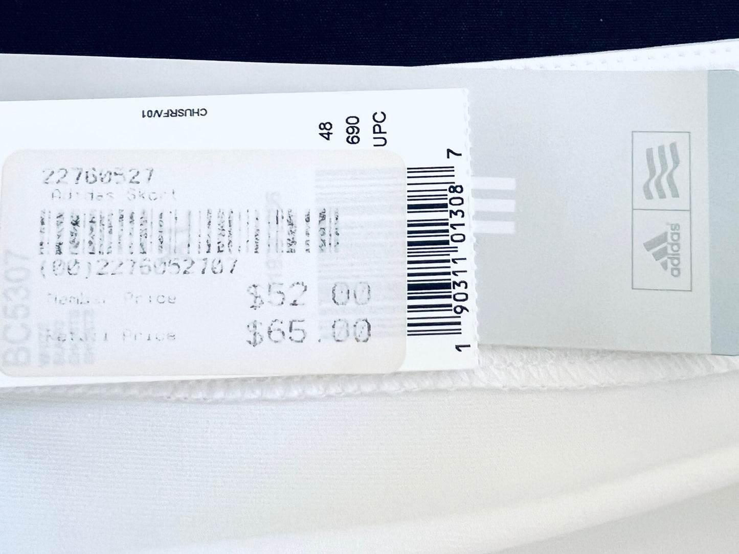 Adidas Women’s Golf Skirt Skort White Sz XL