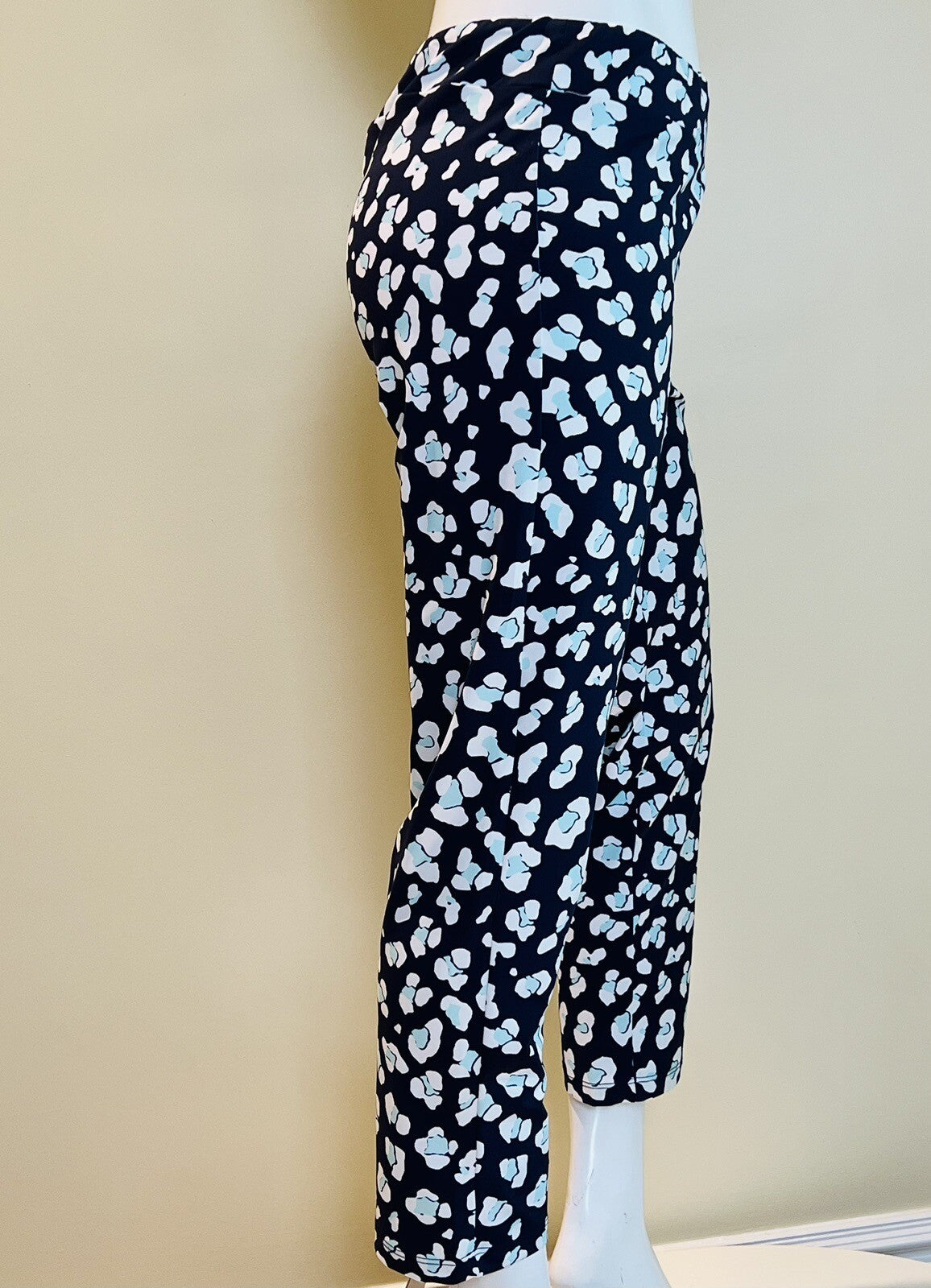 Melly M Women's Leggings Blue White Sz S Pants (11)