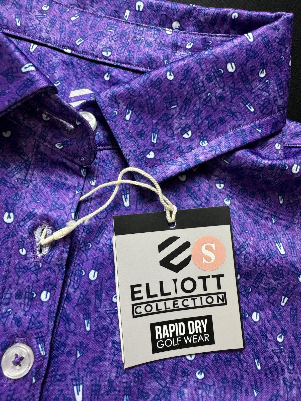 Elliott Collection Women’s Golf Polo Shirt Size S     (B.153)