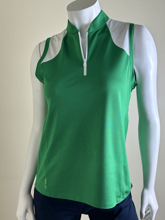 $98 RLX Ralph Lauren Women’s Golf Polo Shirt Size M  (B.81)