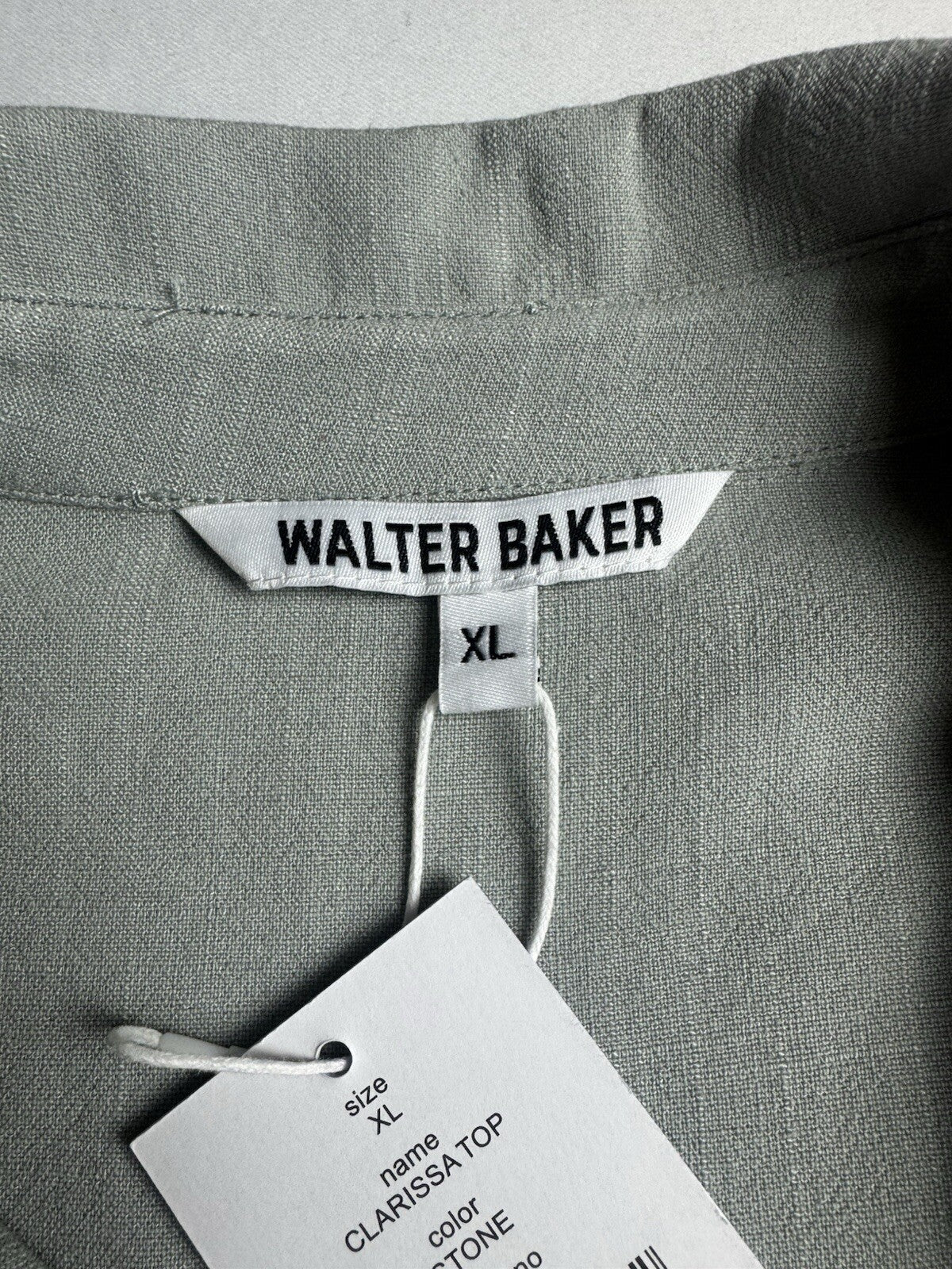 $158 Walter Baker Women’s Clarissa Shirt Sz XL.   (B.133)