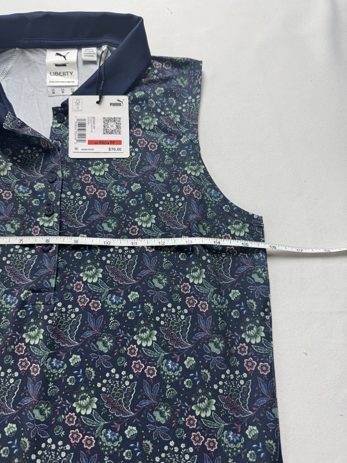 $70 Puma Women’s Golf Shirt Sleeveless Sz XS  (B.156)