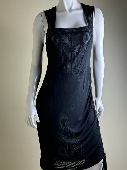 Free People Intimately Woman’s Long Lace Dress Sz L   (B.79)