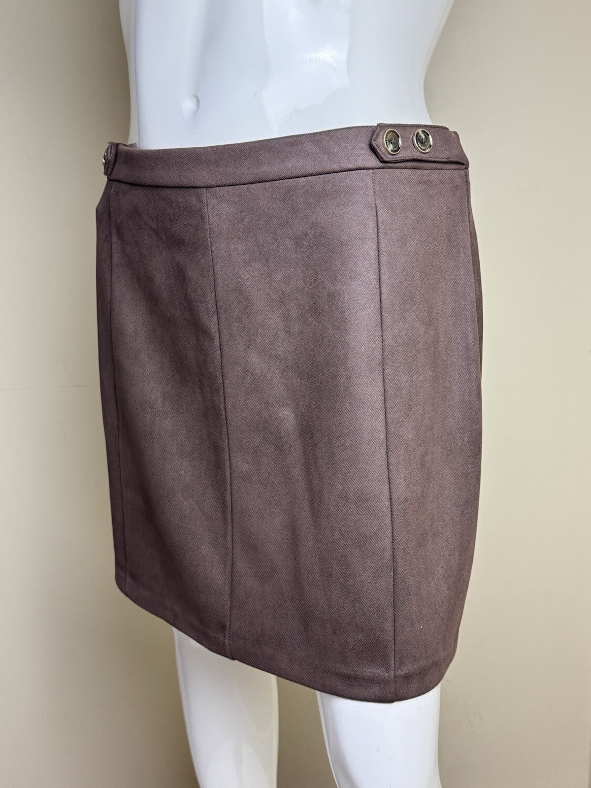 $49 Marc New York Women's Brown Skirt Sz XL (B.125)