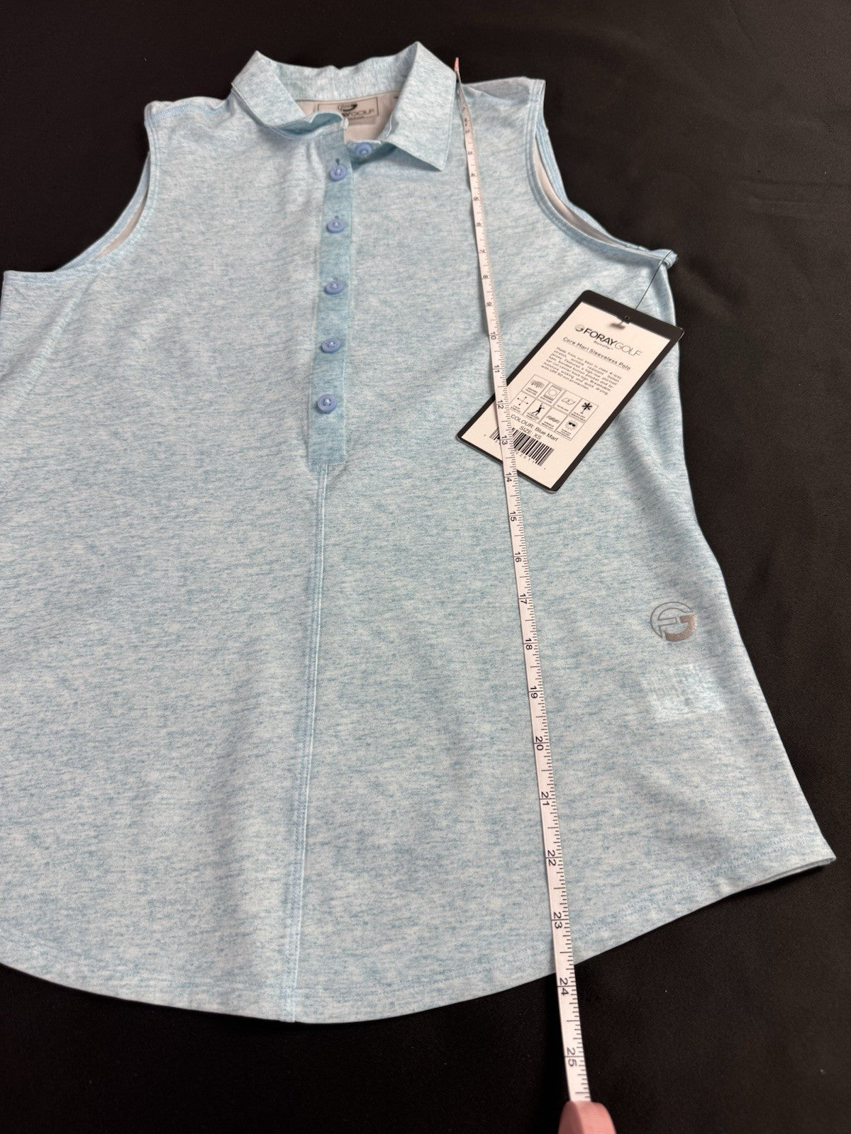 Foray Golf Women’s Sleeveless Golf Polo Shirt Sz XS.      (B.181)