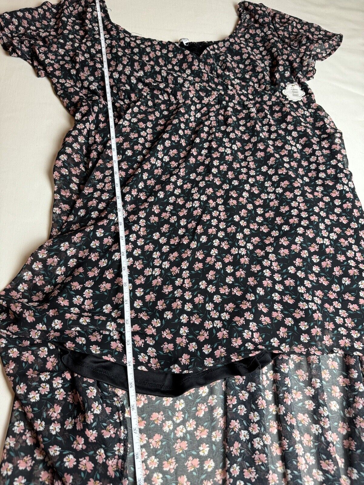 AUW Women’s Shealth Dress Floral Sz 3XL.     (50)