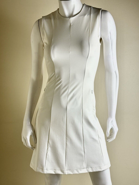 J Lindeberg Women's Jasmin Golf Dress White Sz S.  (B.82)