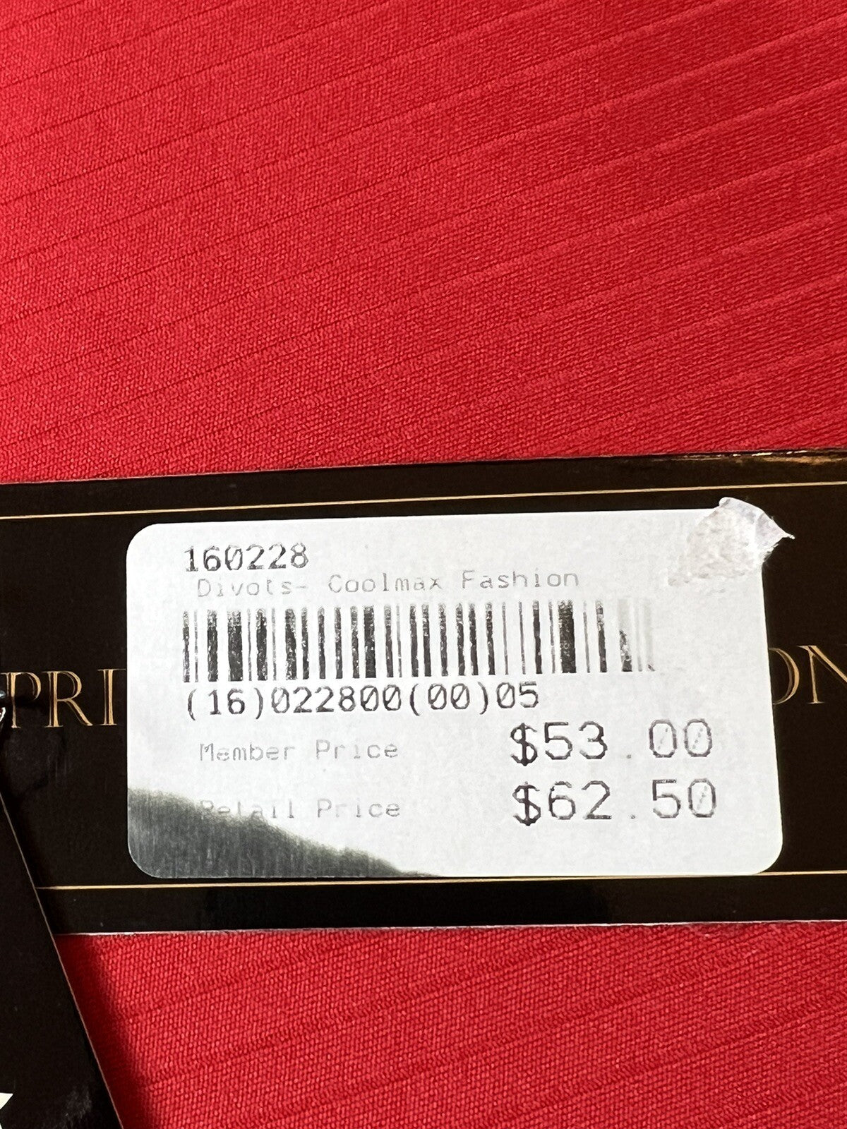 NORTH RIDGE Women’s Golf Shirt Red Top Sz XL           (50)