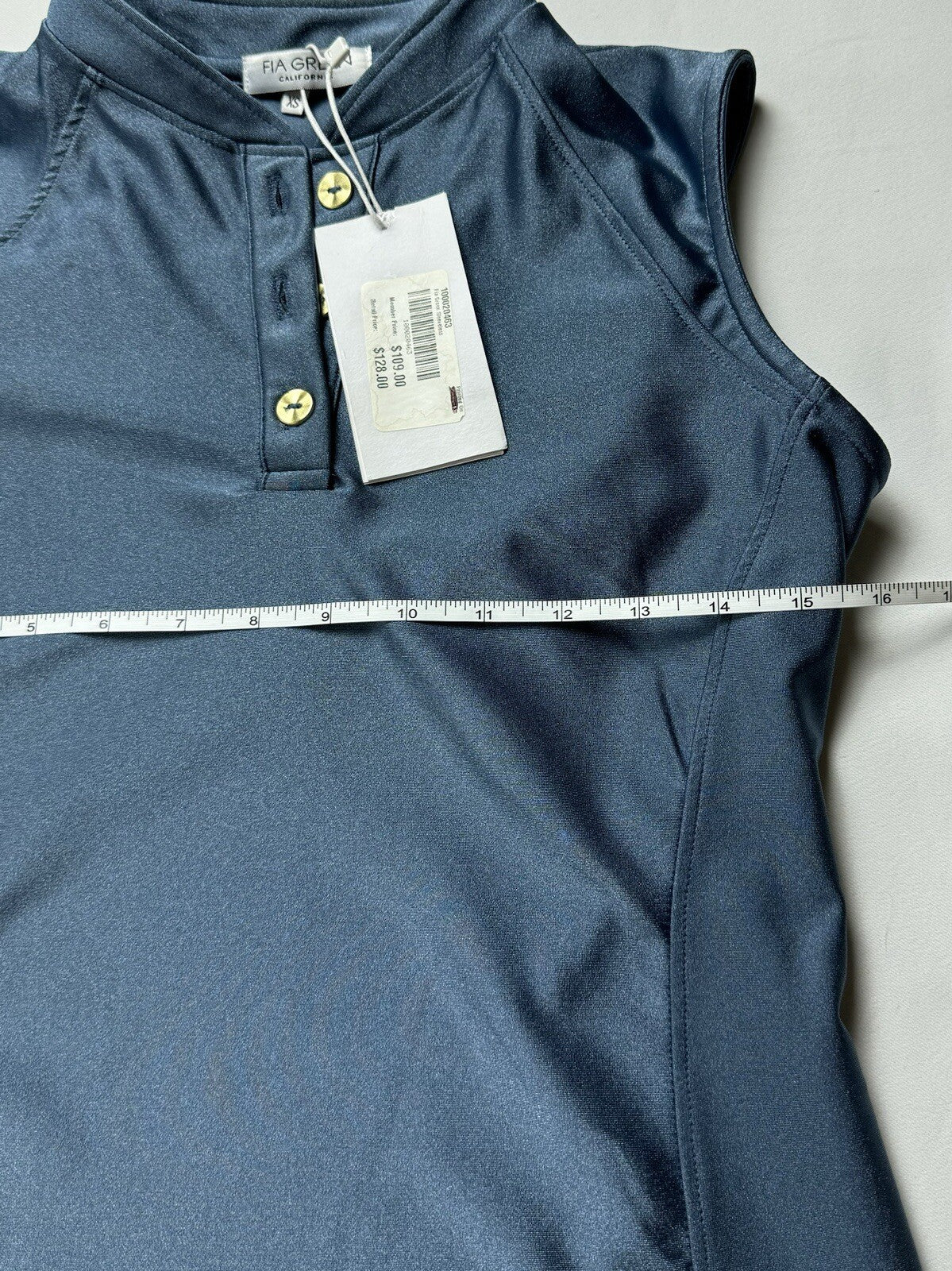 FIA Green California Women’s Top Sz XS Golf Shirt. (B.96)