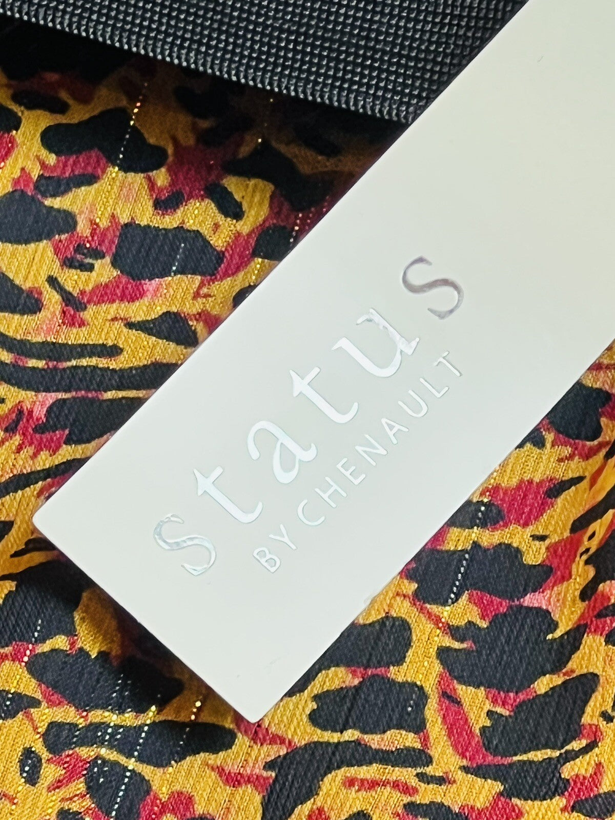 Status by Chenault Women’s Flared Skirt Cheetah Sz M