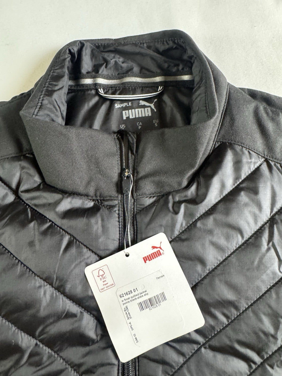 Puma Women's Golf Quilted Jacket Size S.   (B.150)