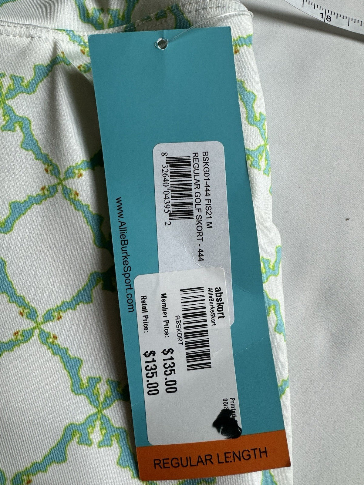 Allie Burke Women's Golf,Tennis Skirt Skort Sz M.    (B.165)