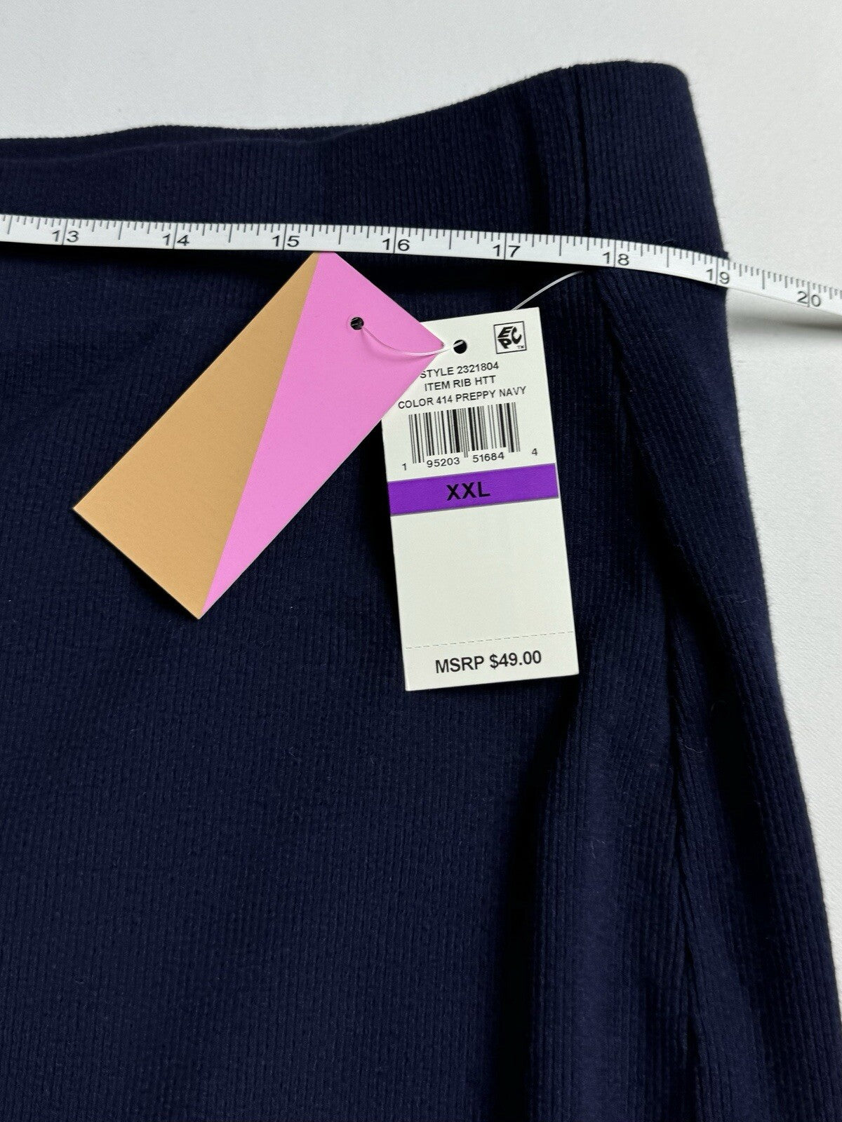 Riley & Rae Women's Navy Mini Skirt Size 2XL   (B.109)