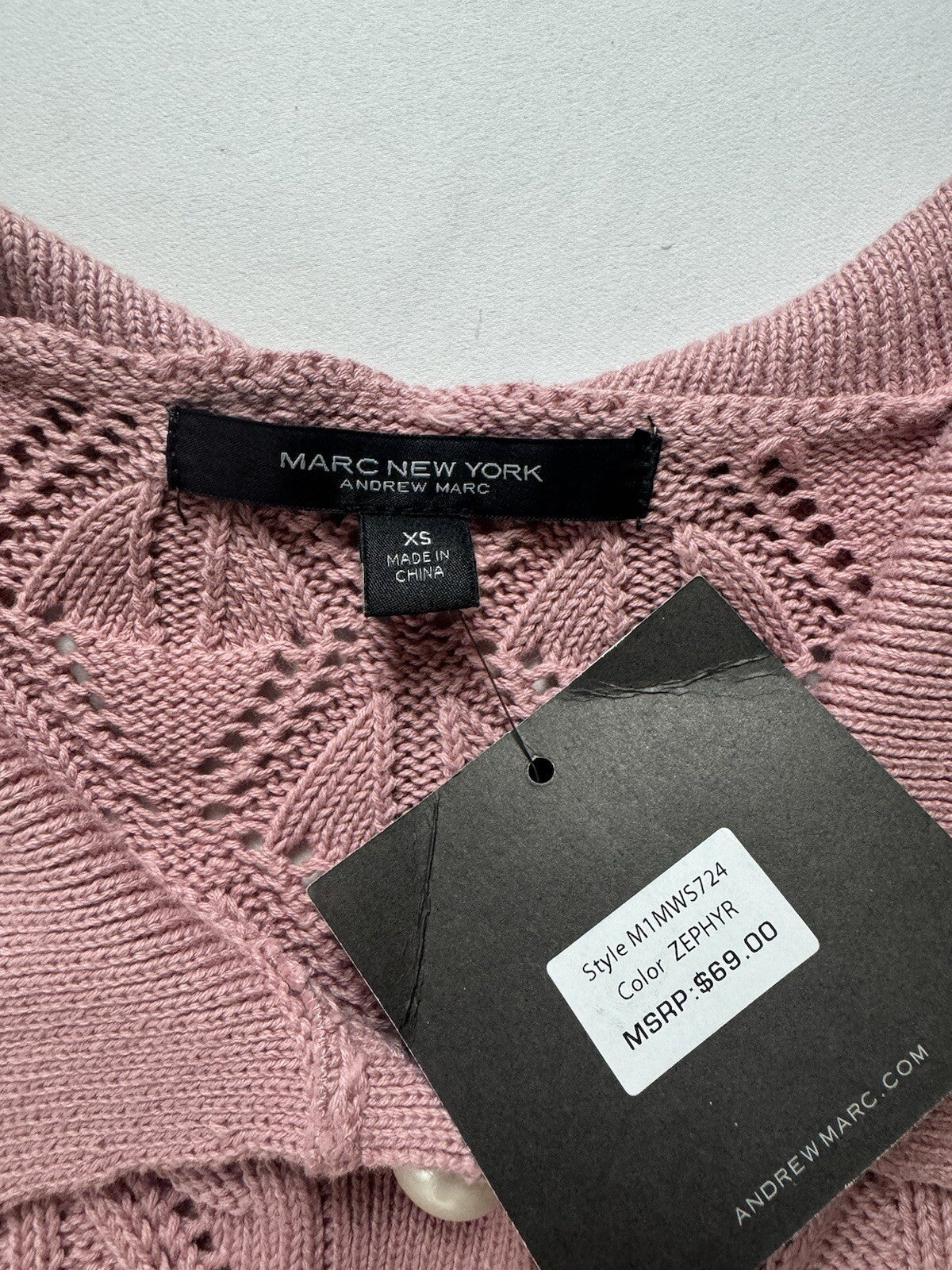 $69 Marc New York Women's Cardigan Sweater Sz XS (B.111)