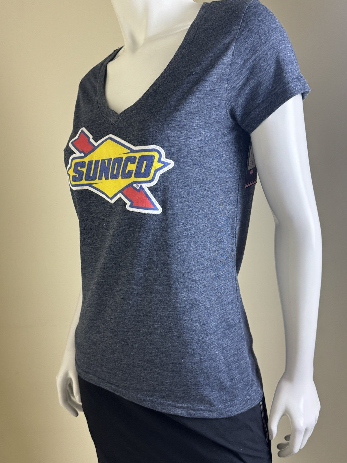 LeverWear Women's Golf shirt Sunoco Logo Sz M   (B.160)
