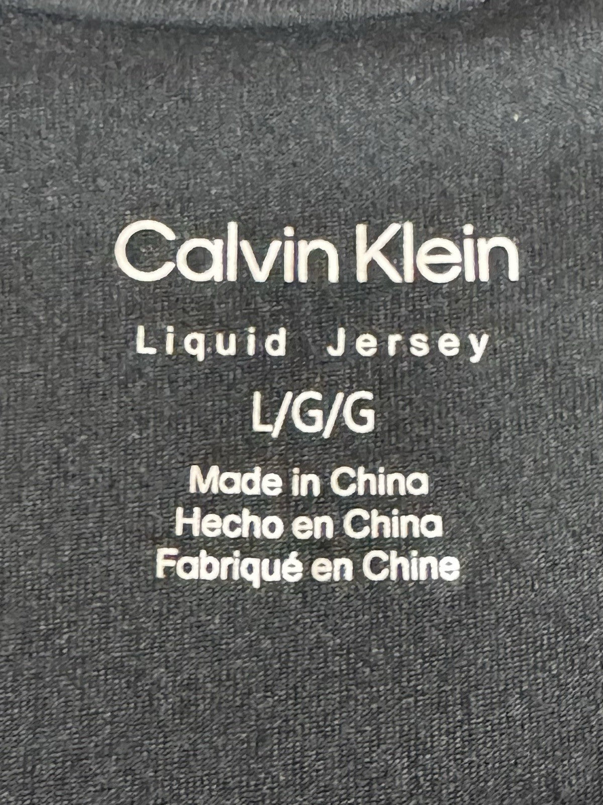 $44 CALVIN KLEINWomen’s Tank Top W/ Rhinestones Size L.       (B.044)