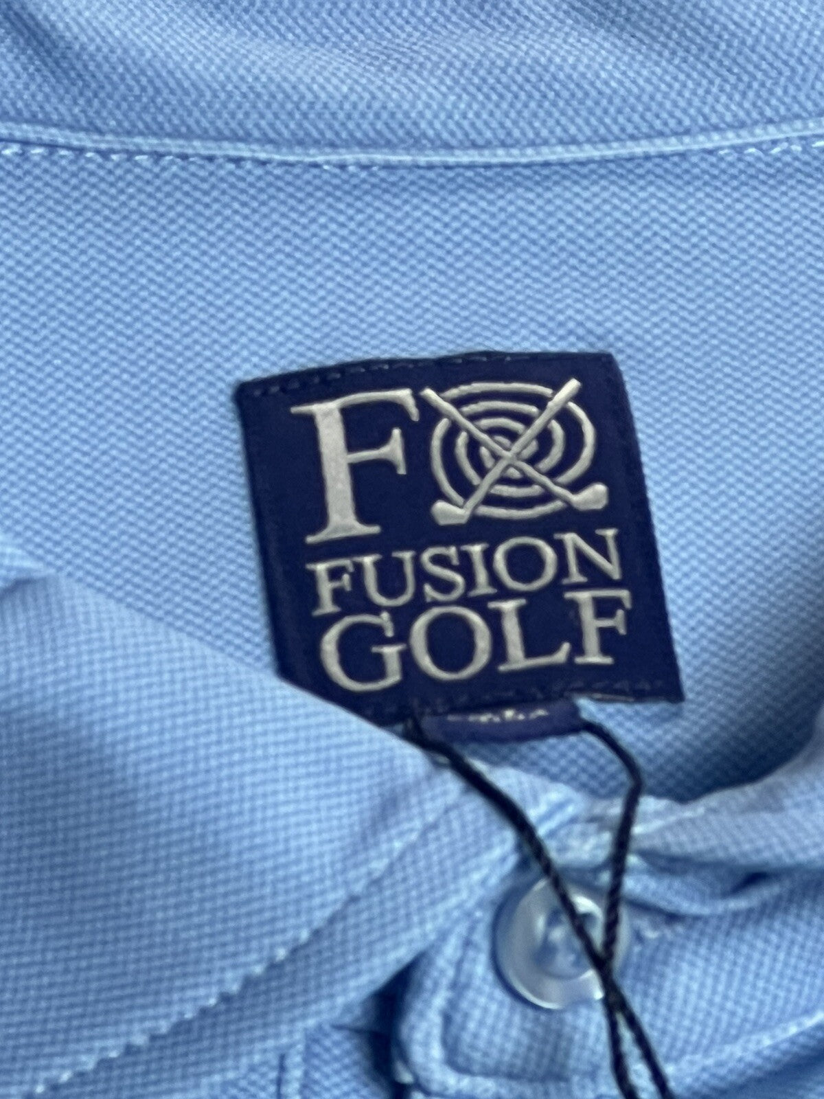 Fusion Golf  Women’s Golf Tennis Polo Shirt Sz XL Blue