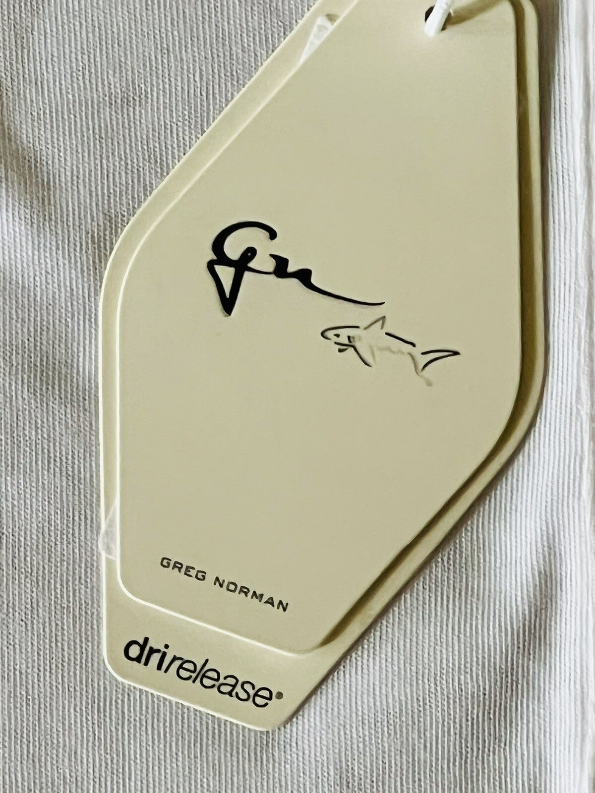 Greg Norman Women's Top Golf Polo Shirt White Sz XL (B.13)