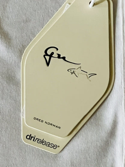 Greg Norman Women's Top Golf Polo Shirt White Sz XL (B.13)