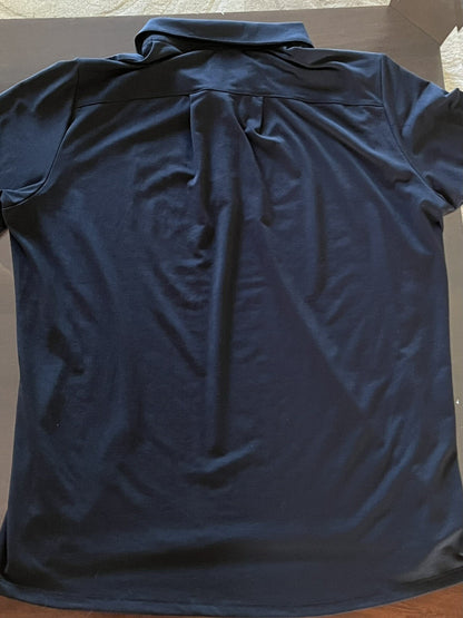 Adidas Women’s Top Golf Polo Shirt Black Sz L (16)