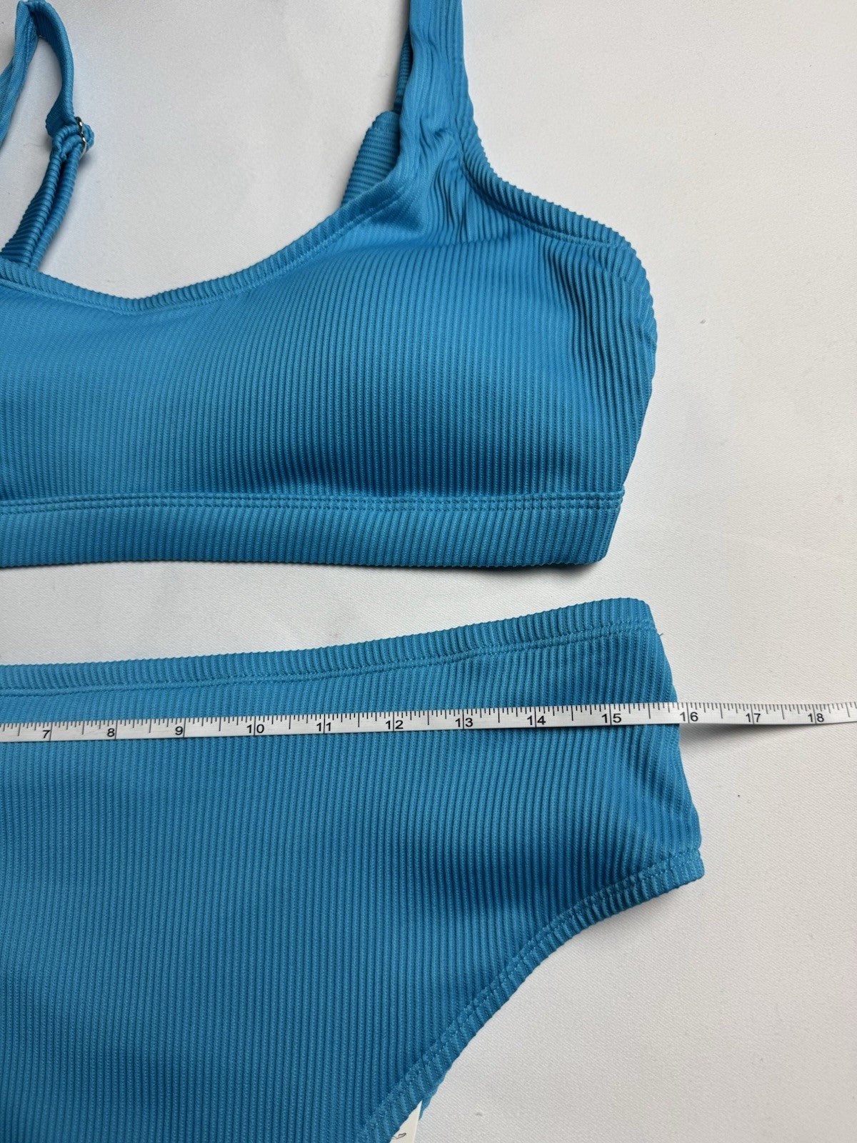 CUPSHE Women's Blue 2Pc Bikini Size 1X    (B.152)