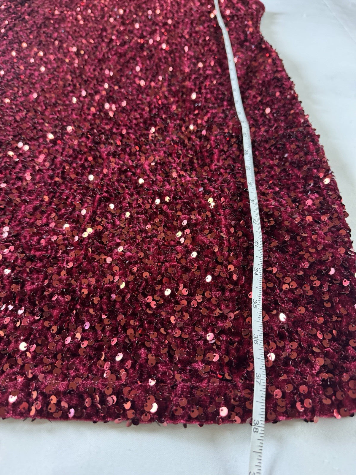 Nina Leonard Sequined Dress Sz XL.  (B.134)