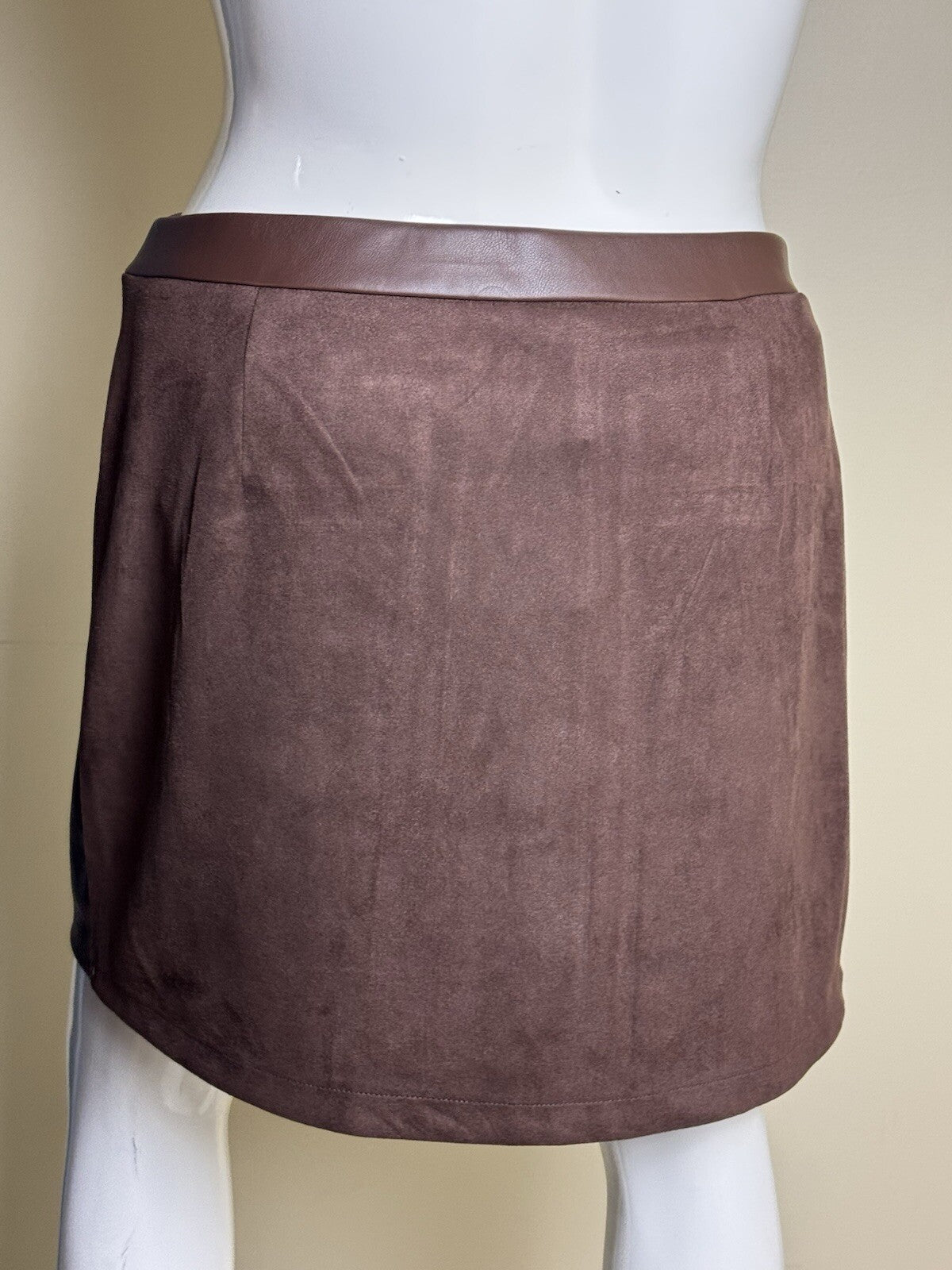 $49 Marc New York Women's Brown Skirt Sz XL (B.52)