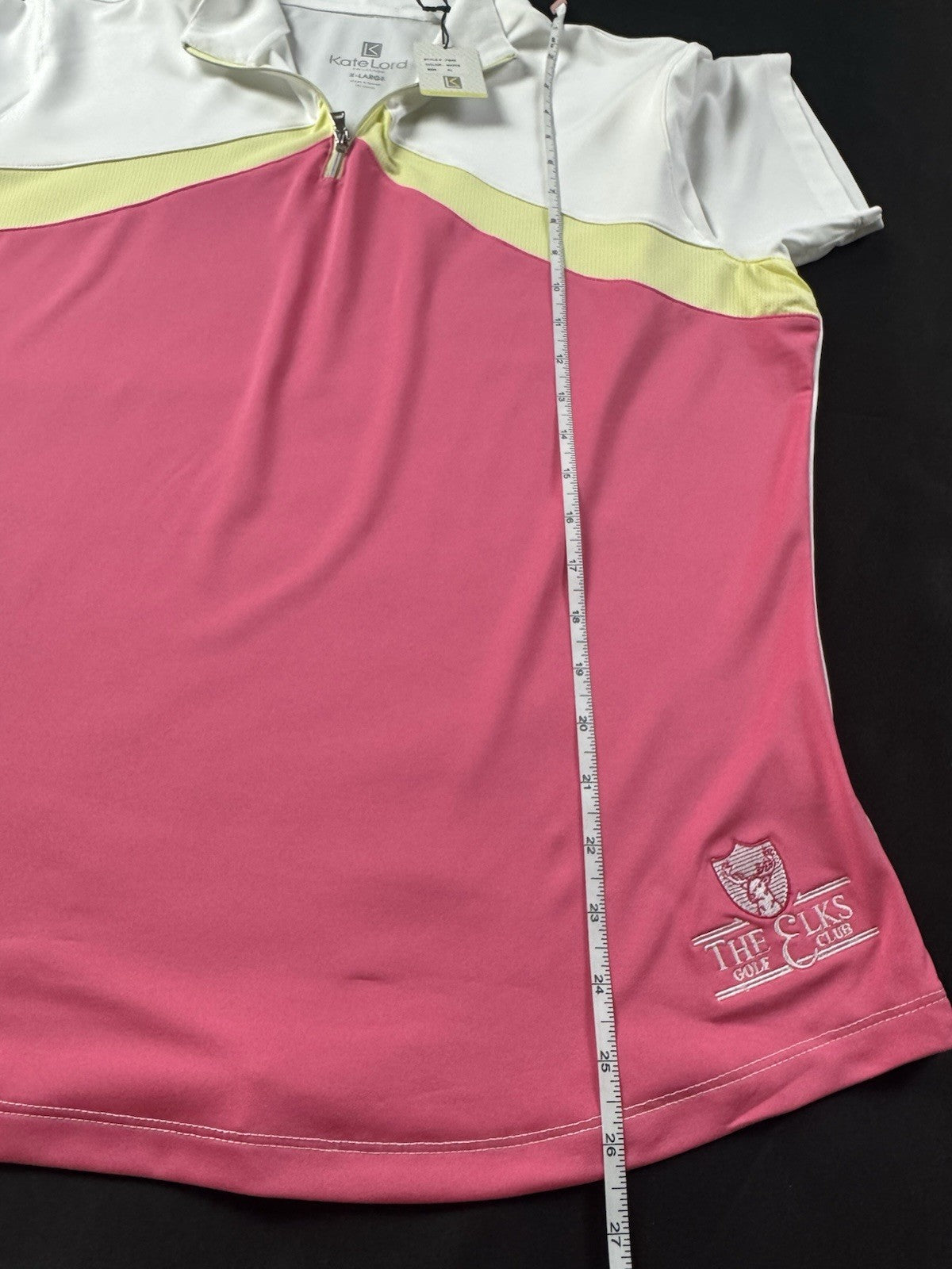 Kate Lord Women's Golf Shirt Sz XL.      (B.027)