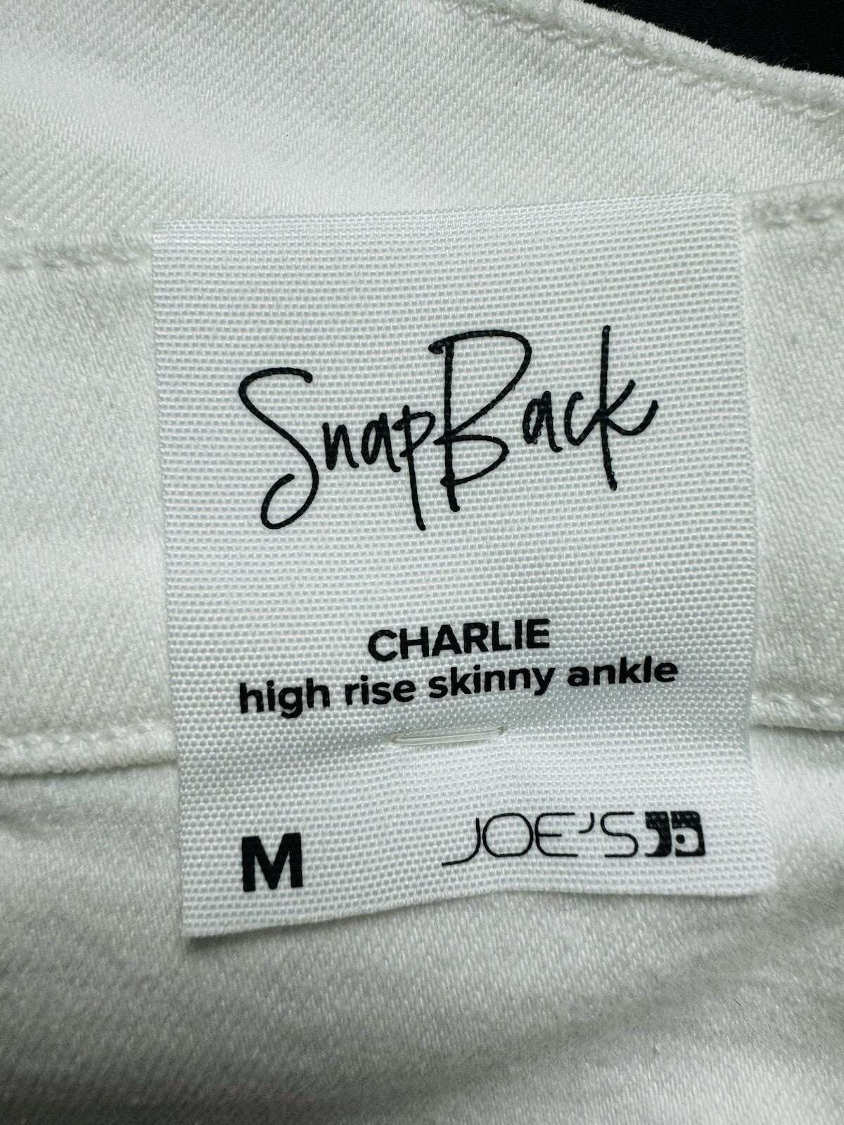 Joe’s Women’s White Ankle Stretch Jeans Sz M. (B.80)